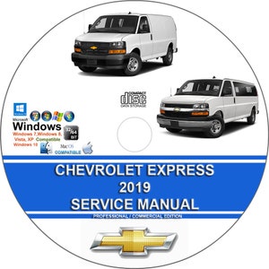 Chevrolet Express 2019 Factory Workshop Service Repair Manual on CD