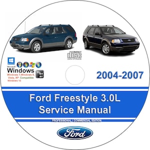 Ford Freestyle 2004 2005 2006 2007 Factory Workshop Service Repair Manual + Wiring on CD