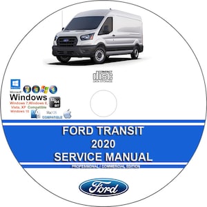 Ford Transit 2020 Factory Workshop Service Repair Manual + Wiring on CD