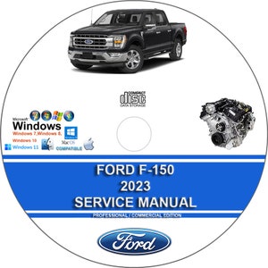 Ford F-150 2023 Factory Workshop Service Repair Manual F150 + Wiring Diagrams on CD