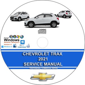 Chevrolet Trax 2021 Factory Workshop Service Repair Manual on CD