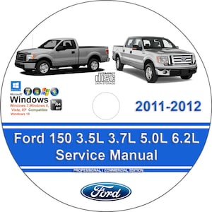 Ford F150 2011 2012 Factory Workshop Service Repair Manual on CD