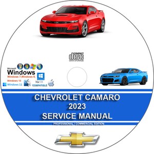 Chevrolet Camaro 2023 Factory Workshop Service Repair Manual on CD