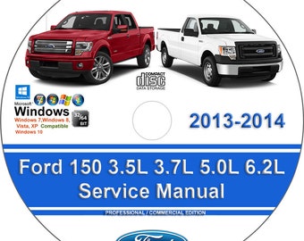 Ford F150 2013 2014 Factory Workshop Service Repair Manual + Wiring Diagrams on CD