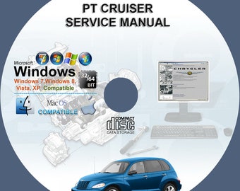 Chrysler PT Cruiser 2000 2001 2002 2003 2004 2005 2006 2007 2008 2009 2010 Factory Workshop Service Repair Manual on CD