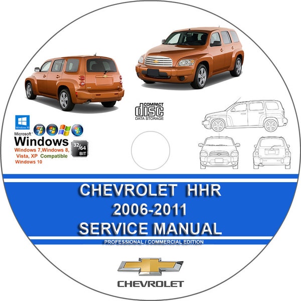 Chevrolet HHR 2006 2007 2008 2009 2010 2011 Service Repair Manual on CD