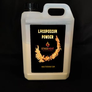 Lycopodium Pulver schwer || 1kg - 25kg || für Zauber oder Feuershows