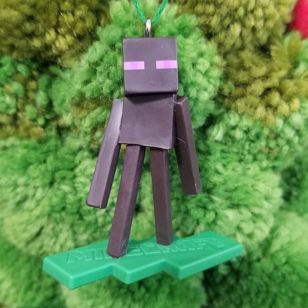 Mini Minecraft Enderman Ornament
