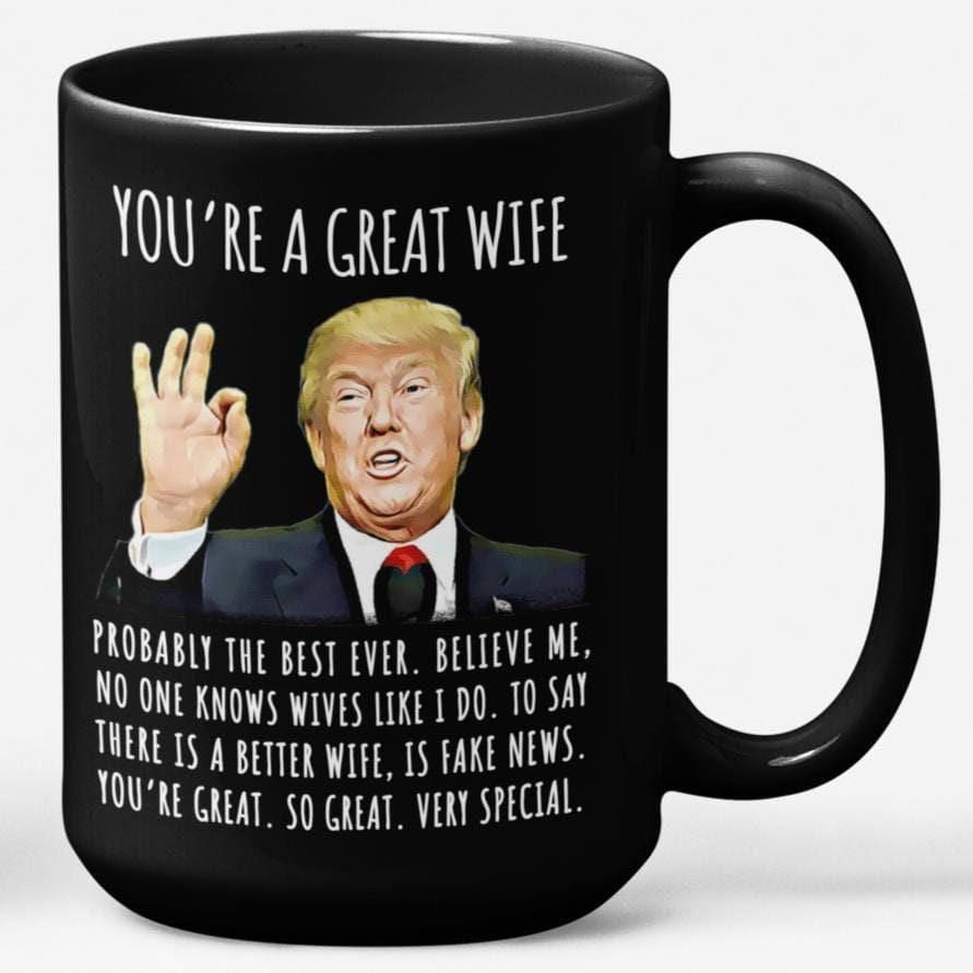 Funny Donald Trump Coffee Mug - 11oz Ceramic "You Are A Terrific Aide" Gift With Box