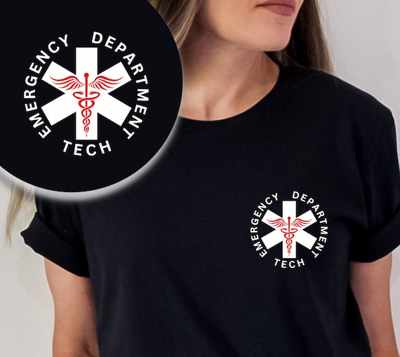 ER Tech Shirt Emergency Room Technologists Technicians Tees ER Tech Shirt Emergency Room Technologists Technicians Tees