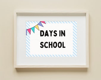Days of School Tens Frames With Dots Poster Printable - Etsy
