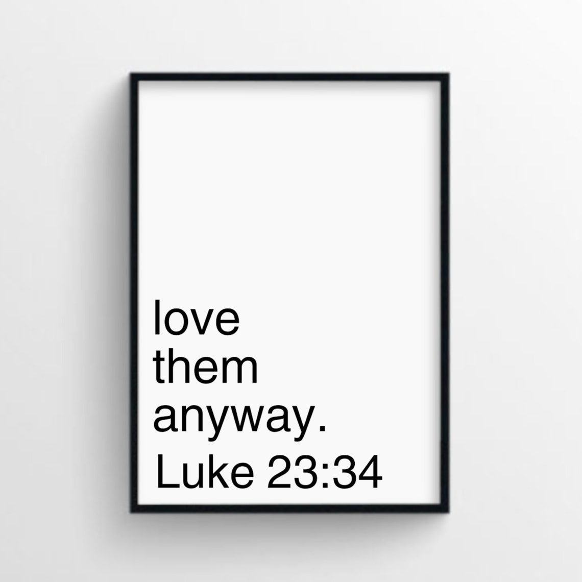 Luke 23 34 Bible Verse Art Christian Typography DIGITAL Etsy luke-23-34-bible-verse-art-christian-typography-digital-etsy