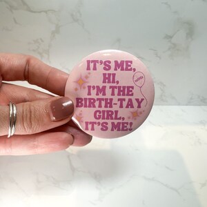 Taylor Birthday Badge - Etsy UK