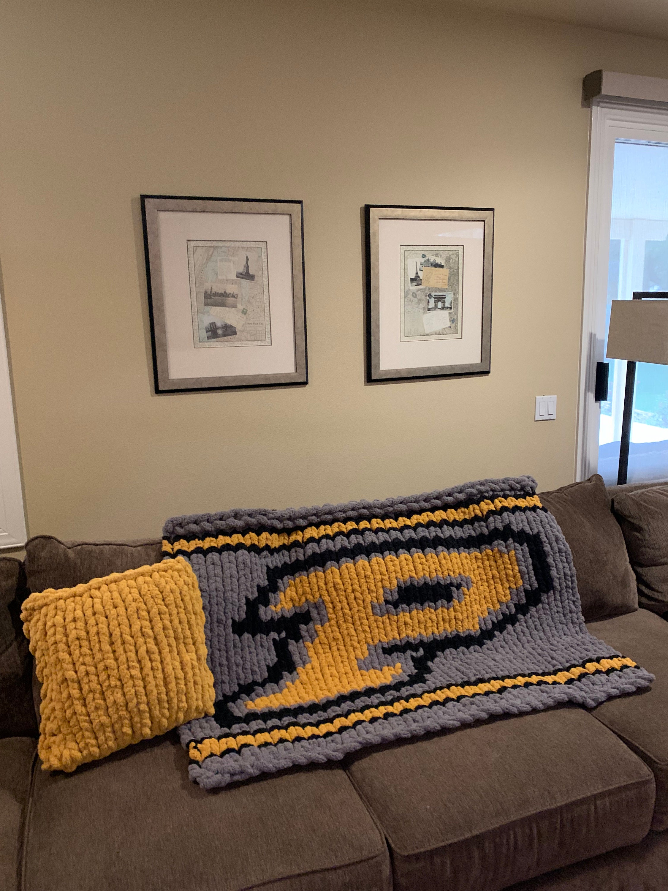 Purdue Boilermakers Baby Minky Blanket – Officially Licensed, 36" X 28", Soft Cotton & Minky Back