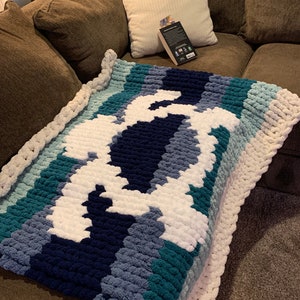 Sea Turtle Blanket - Etsy