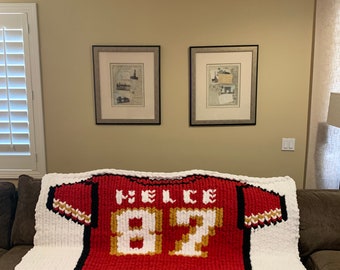 Manta de jersey personalizada