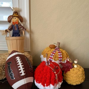 KC CHIEFS pumpkin set