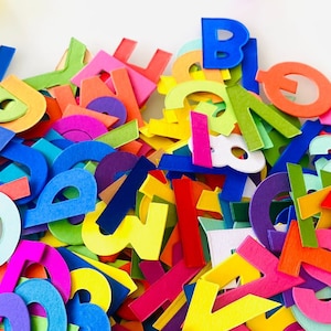 Buchstaben zur Einschulung oder Geburtstag