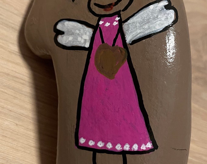 Handschmeichler mit Engelmotiv