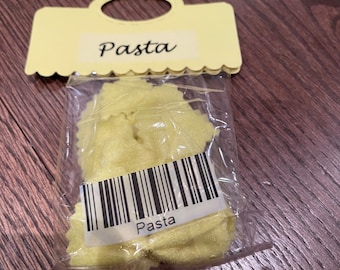 Pasta aus Filz für Den Kaufladen