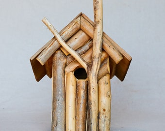Rustic birdhouse - one of a kind