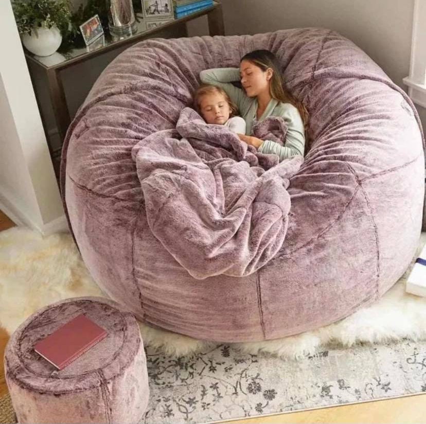 giant plush bean bag