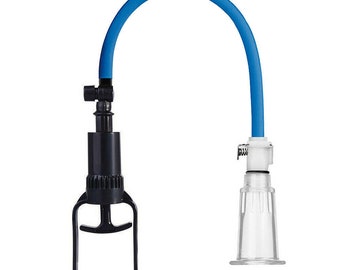 Clitoral & Nipple Pump System with Trigger Handle, Air Tight Interchangeable Cylinders