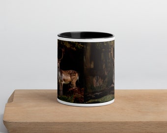 Fallow Deer 11oz Mug - Stunning Wildlife Photography Animal Coffee Cup, Perfect Gift for Nature Enthusiasts