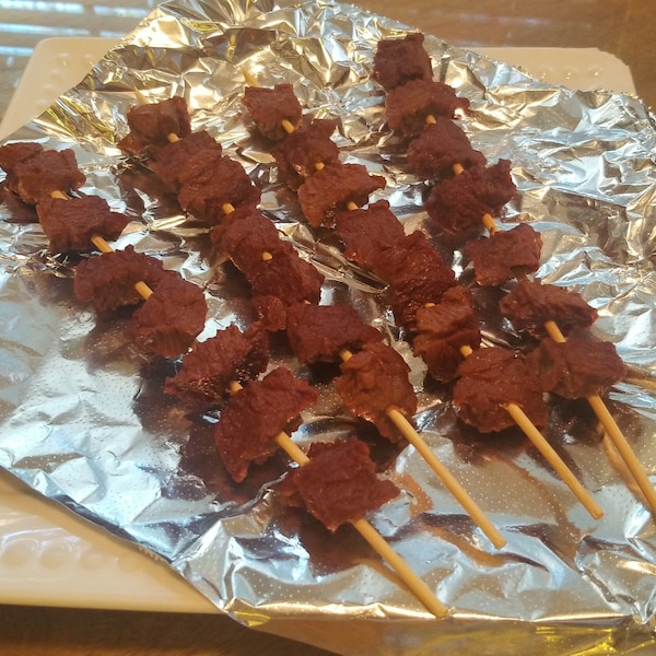 Fake Beef Kabob (Meat)