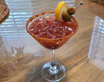 Fake Bloody Mary Martini