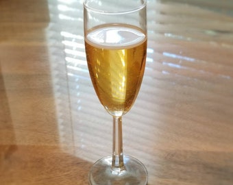 Fake Glass of Champagne