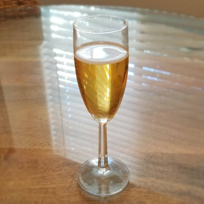 Fake Glass of Champagne - Etsy