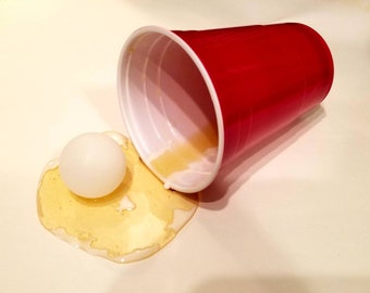 Fake Beer Pong Spill