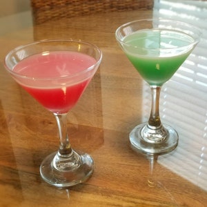 Fake Melon Martini Set