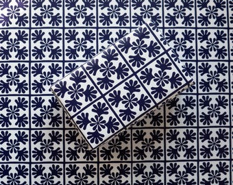 THREE SHEETS: Splodge - Luxury Gift Wrap. Designed and printed in the UK.