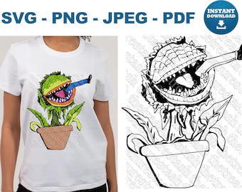 Little Shop of Horrors Audrey 2 SVG Shop of Horrors PNG Shop of Horrors JPEG Shop of Horrors pdf Shop of Horrors Cricut Shop of Horrors Cut