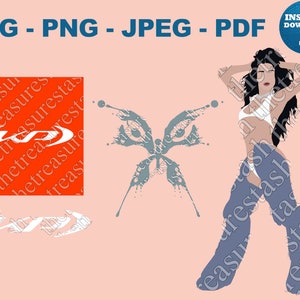 Illustrierte Katy Perry 6 SVG Katy Perry PNG Katy Perry JPEG Katy Perry pdf Katy Perry Cricut Katy Perry Cut File Katy Silhouette Vektor KP6