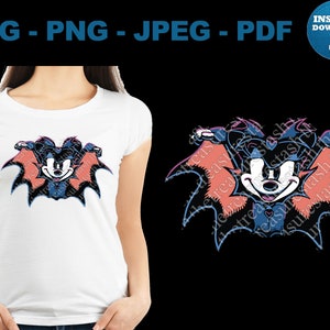 Mickey Boo To You Halloween Vampire SVG Mickey Halloween PNG Mickey&#39;s Boo To You Halloween Parade, Spooky, It&#39;s Not So Very Scary