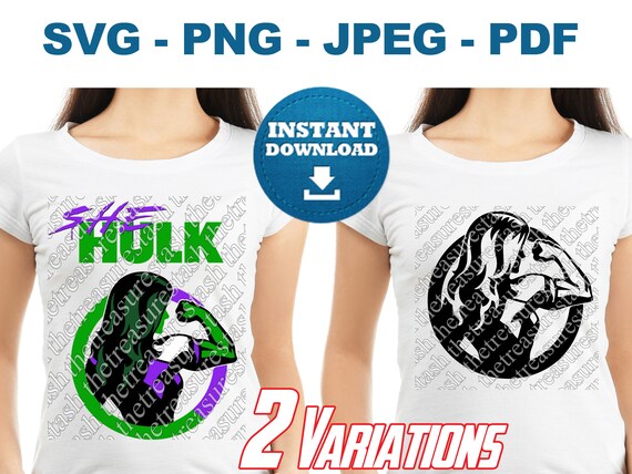 She Hulk SVG She Hulk PNG She Hulk jpeg She Hulk pdf Jennifer Walters Series She Hulk Cricut She Hulk Cut File She Hulk Silhouette Cut File