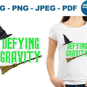 Trotseren Zwaartekracht Elphie Heks Bezem Hoed Glinda Crown Toverstaf SVG Wicked PNG Broadway JPEG Muzikale pdf-film Cricut Cut-bestand silhouet Shiz
