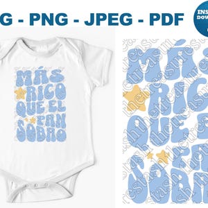 Więcej niż jeden róg patelni SVG patelnia PNG patelnia JPEG patelnia pdf Cricut patelnia Plik do cięcia Puerto Rico Silhouette Baby Bebe pr