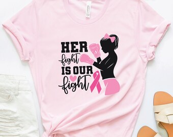 Breast Cancer Shirt: Pink Ribbon Graphic Tee