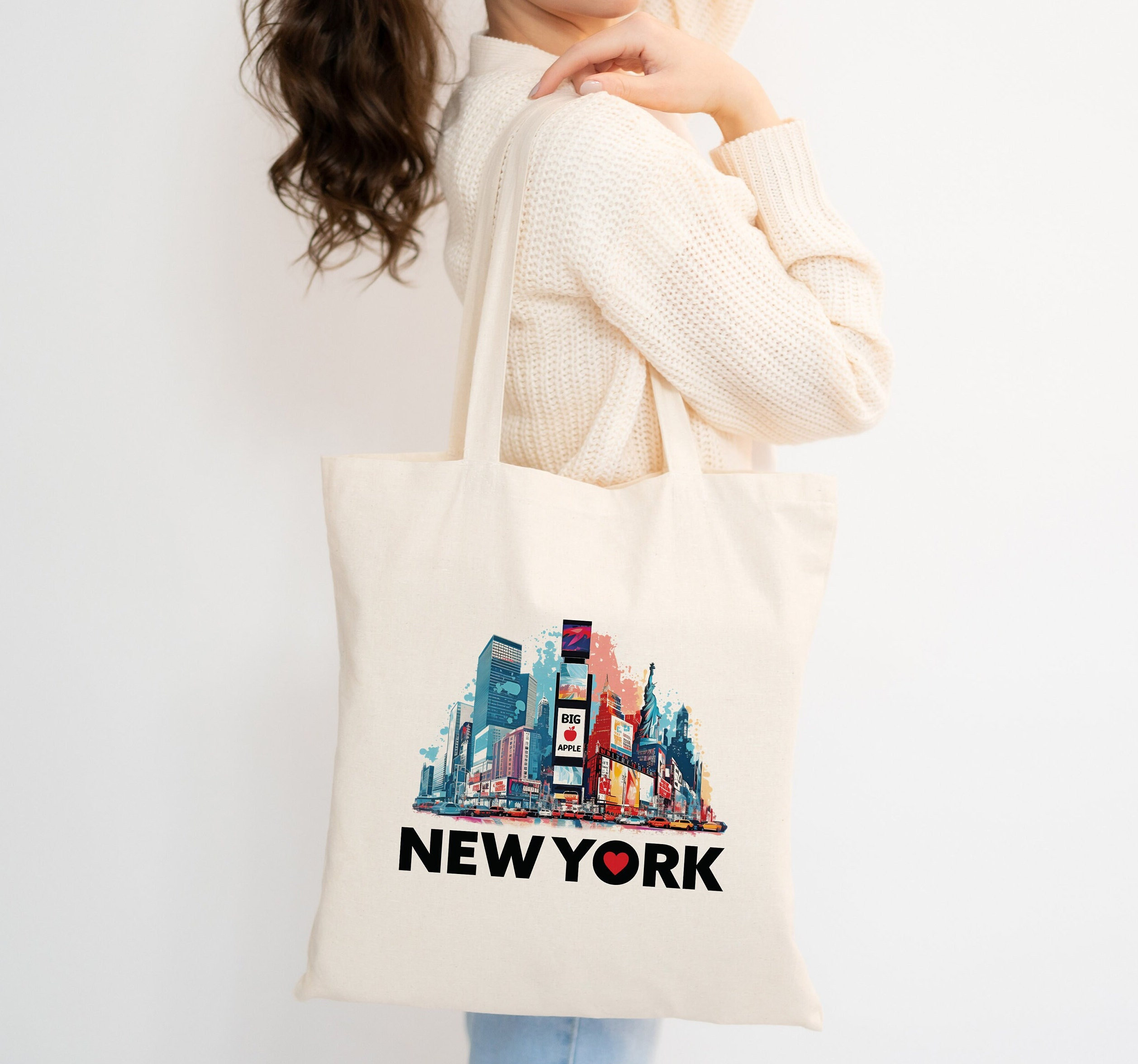 New york tote bag - Etsy 日本