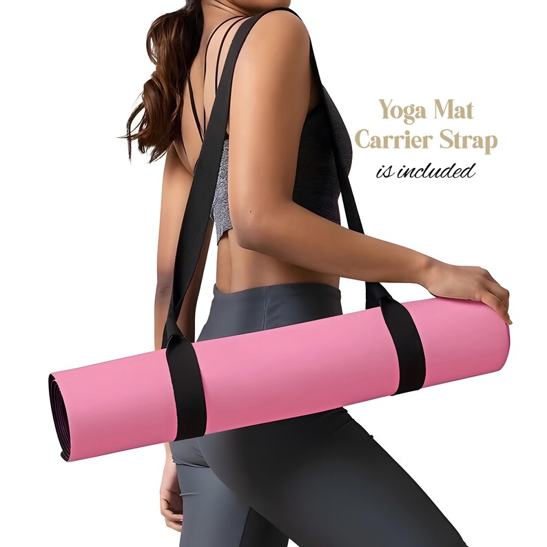 Customized Yoga Mat, Moon Gym Mat, Personalized Pirates Gift, Custom Meditation Mats, Fitness, Stretch | Non-Slip, Comfort, Extra Stability image 4