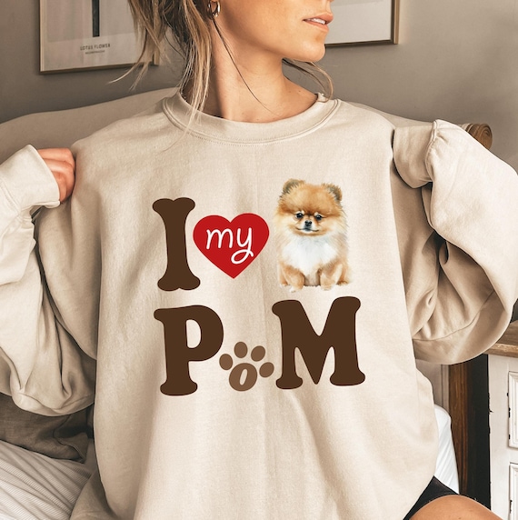 Pomchi Mom T-Shirt Funny Pomchi Dog Mom Gift Idea Pomchi Mom T-Shirt Funny Pomchi Dog Mom Gift Idea
