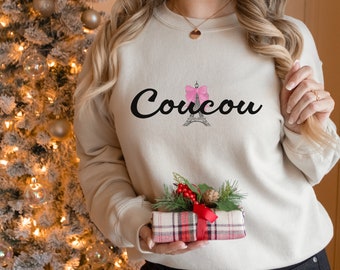 Paris Shirt: French Coucou Sweatshirt - France Eiffel Tower Design