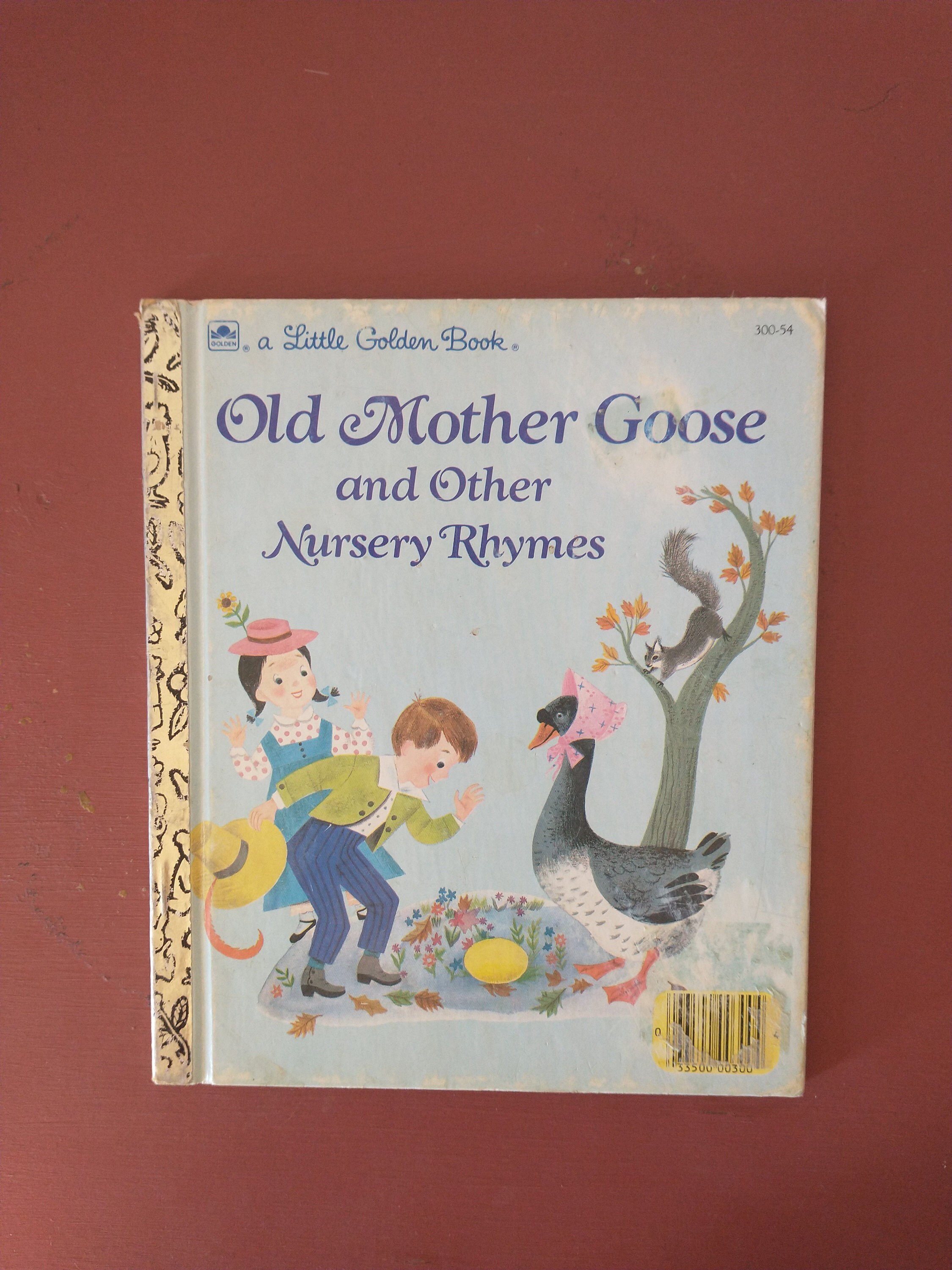 Old Mother Goose and Other Nursery Rhymes A Little Golden Book, 1988