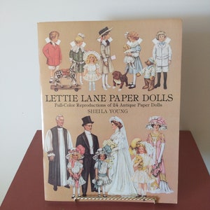 Lettie Lane Paper Dolls Book (UNCUT) (1981 Book)