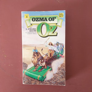 Ozma of Oz (The Wizard of Oz Book 3) by L. Frank Baum, Illustrated by John R. Neill (1979 Paperback)