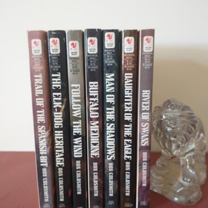 The Spanish Bit Saga by Don Coldsmith (CHOOSE ONE) (1980&#39;s Paperback Editions)